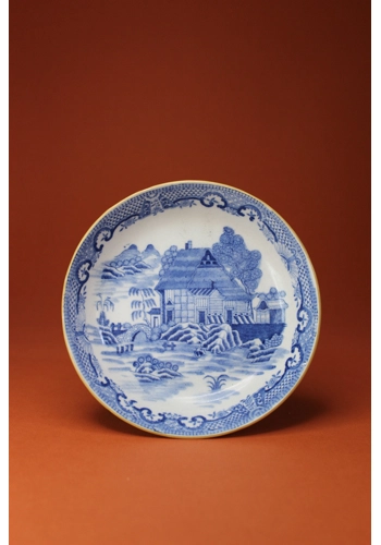 New Hall Trench Mortar Pattern Saucer