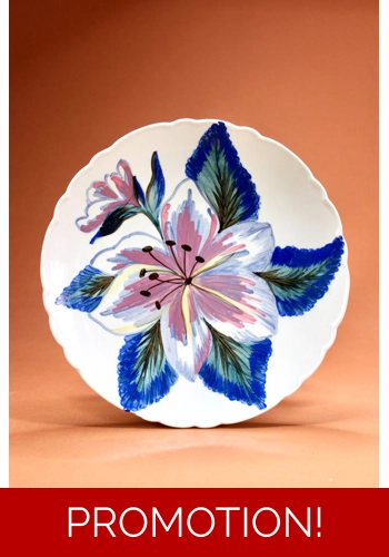 Clarice Cliff Lily Plate
