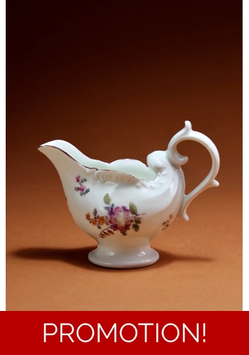 Derby Dolphin Ewer with Polychrome Decoration c.1770