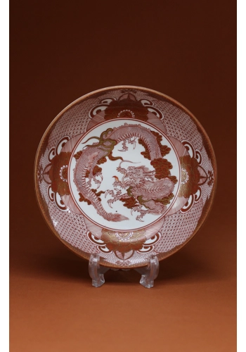Japanese Akae Kutani Bowl