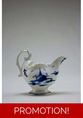Derby shell form cream boat c.1770