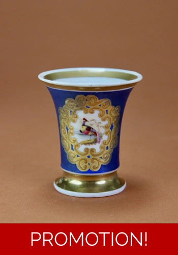 Chamberlain's Worcester Toy Vase c.1820