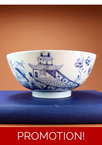 Lowestoft Waste Bowl c.1785-90