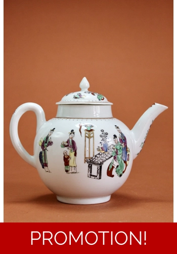 Worcester Tea Pot c.1770