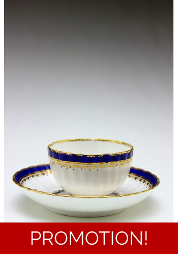 Derby tea bowl and saucer pattern 31 c.1790