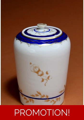 Worcester Tea Caddy c.1780