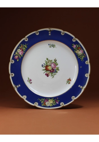 Nast Hand Decorated Porcelain Plate 1810
