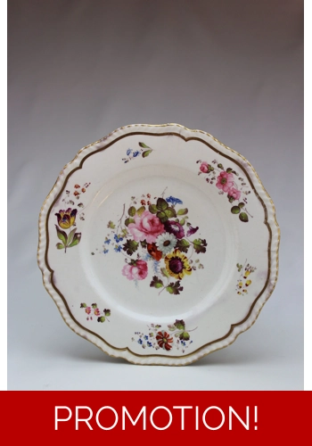 SOLD  H. R. Daniel floral plate