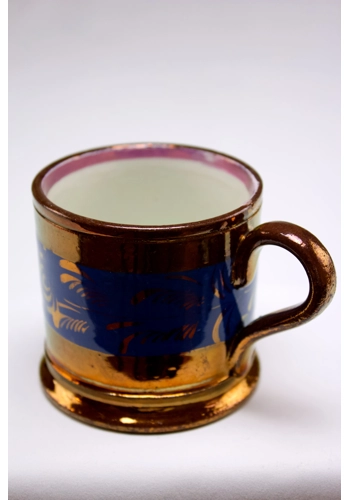 Lustre Coffee Can 19th Century