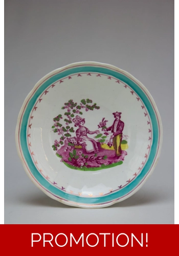 Staffordshire Saucer 1820