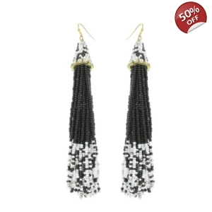 Bohemian Seed Fringe Earrings