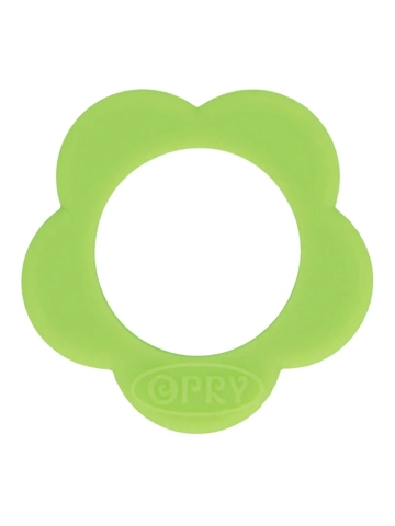 Opry Siliconen bijtring bloem 40mm Opry Siliconen bijtring bloem 40mm