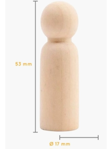 Houten poppetje man Houten poppetje man