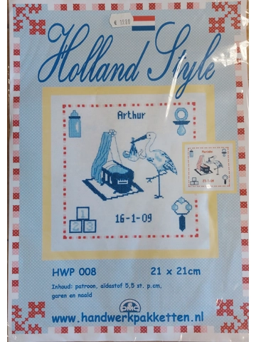 Geboortetegel Holland Style Geboortetegel Holland Style