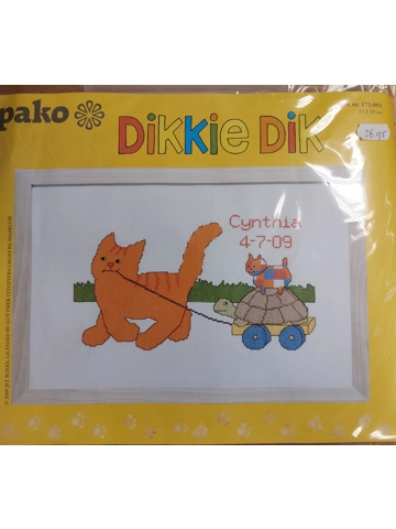 Geboortetegel Dikkie Dik ( Cynthia) Geboortetegel Dikkie Dik ( Cynthia)