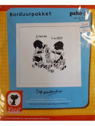 Borduurpakket Pako Jip/Janneke Borduurpakket Pako Jip/Janneke