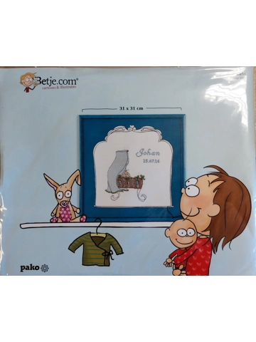 Borduurpakket Pako ( Johan) Borduurpakket Pako ( Johan)