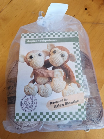 Haakpakket Aapjes Haakpakket Aapjes