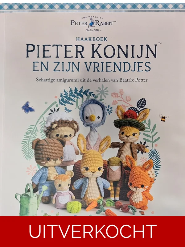Pieter Konijn en zijn vriendjes Haakboek