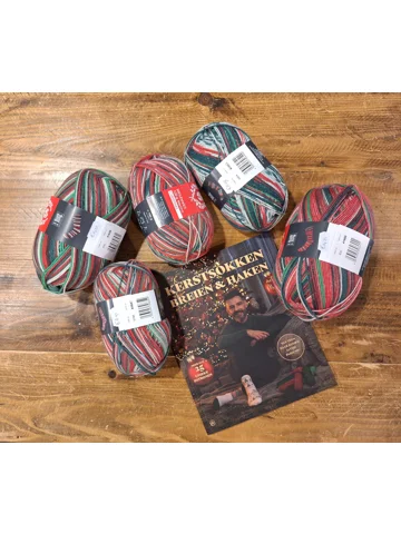 Kerstsokken haken/breien van Mr Cey