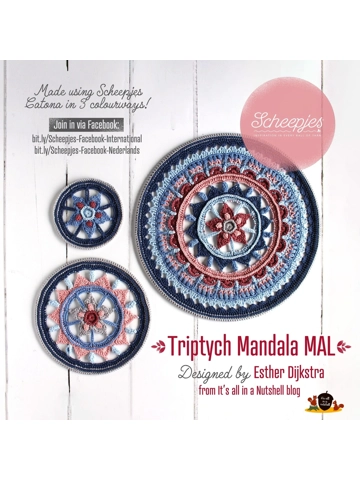 Triptych Mandala MAL Triptych Mandala MAL