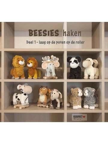 Beeesies haken deel 1 laag op de poten op de roller