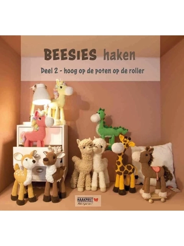 Beesies haken deel 2 Hoog op de poten op rollets