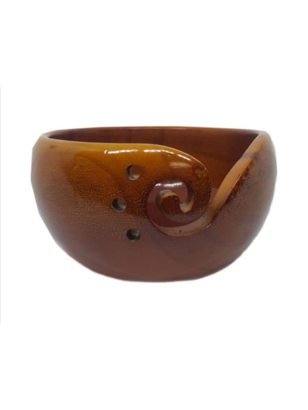 Yarn Bowl: Koper Dennenhout