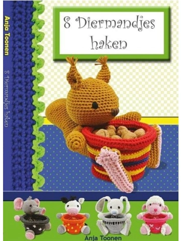 8 Dierenmandjes Haken