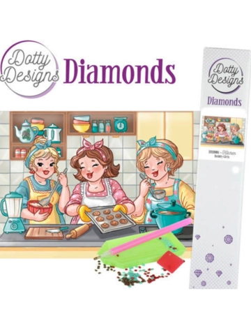 Diamond Painting: Bubbly Girls Kitchen Diamond Painting: Bubbly Girls Kitchen