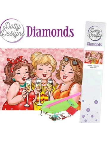 Diamond Painting: Bubbly Girls Cheers Diamond Painting: Bubbly Girls Cheers