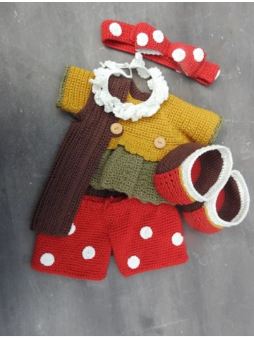 XXL FUNNY kledingset Dots Herfst