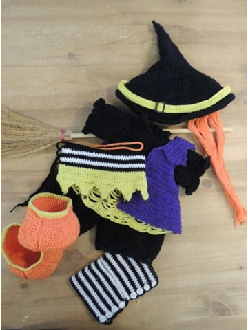 XXL FUNNY Kledinset Witch Carry