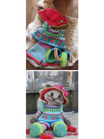 XXL Funny kledingset Summer girl Pretty