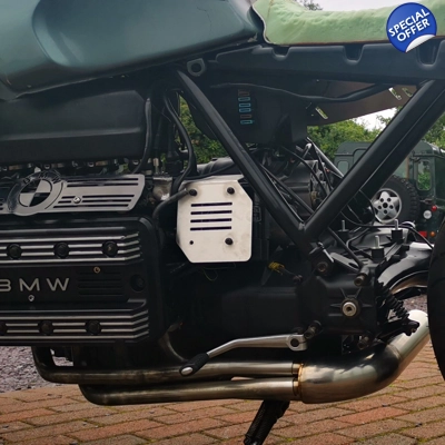 BMW K100 Brushed stainless steel ignition coil cover