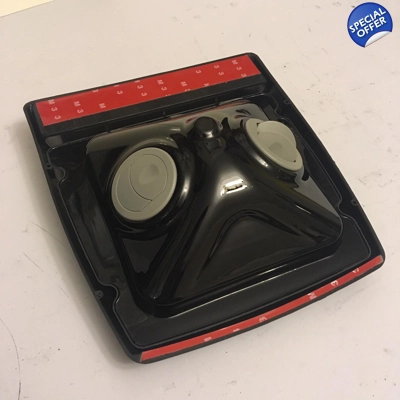 Universal Roof Scoop kit - Gloss Black