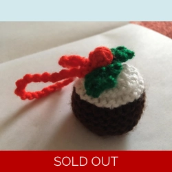 Christmas Pudding hanging decoration