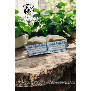 Peppermint & Sea Moss Coconut Milk Soap