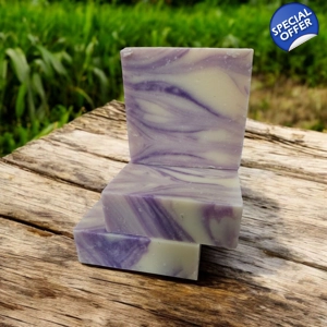 Lemongrass Swirl Shea Butter Soap