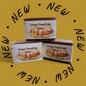 Lemon Pound Cake Goat Milk Soap