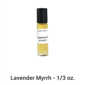 Lavender and Myrrh Oil
