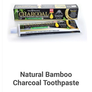 Charcoal Bamboo Toothpaste