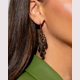 Regal Renovation - Black Earrings