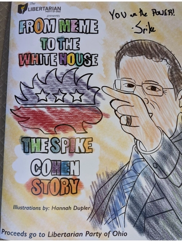 **** LIMITED EDITION **** From Meme to White House Coloring Book SIGNED BY SPIKE