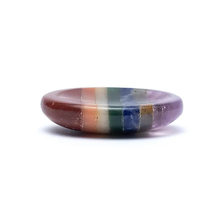 7 Chakras Worry Stone