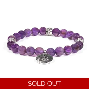 Mala bracelet Amethyst