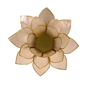 Candle Holder Lotus Pet..
