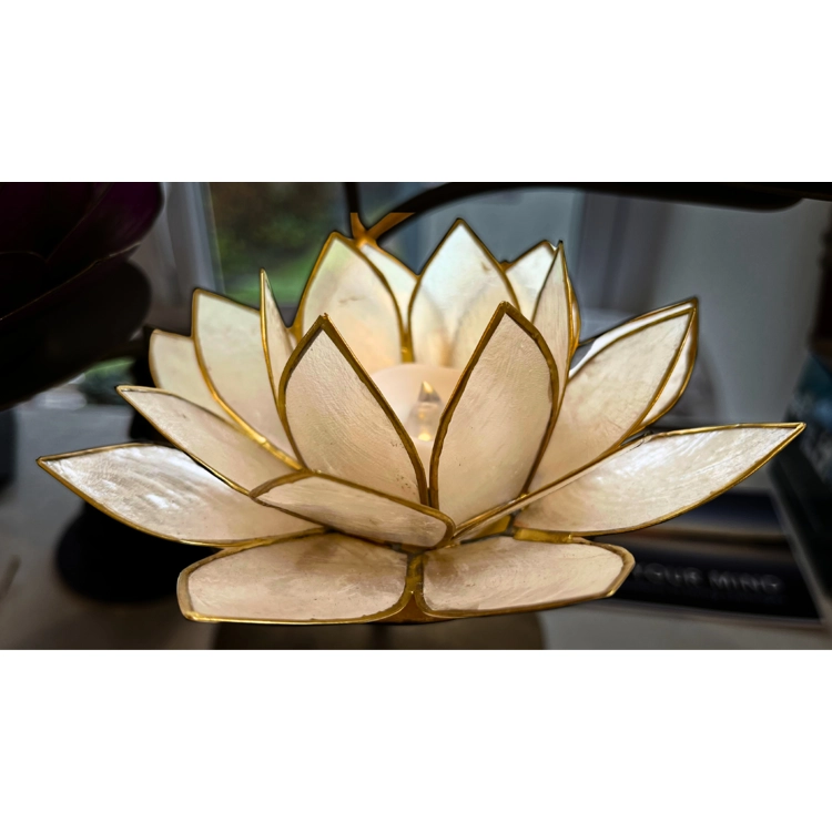 Candle Holder Lotus Petal (w..