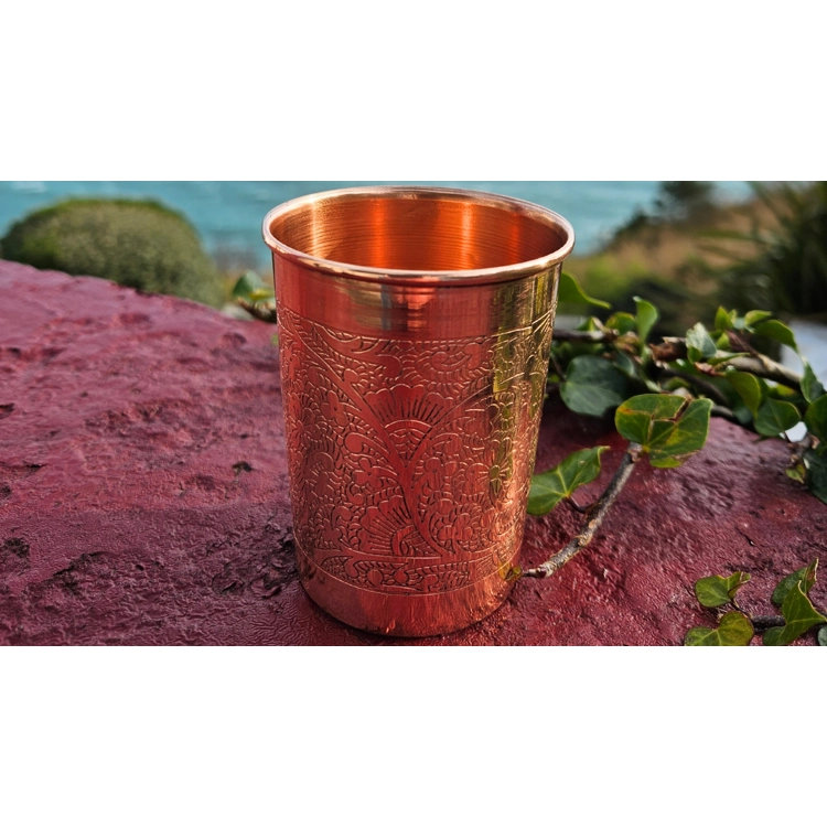Copper Cup (floral design et..