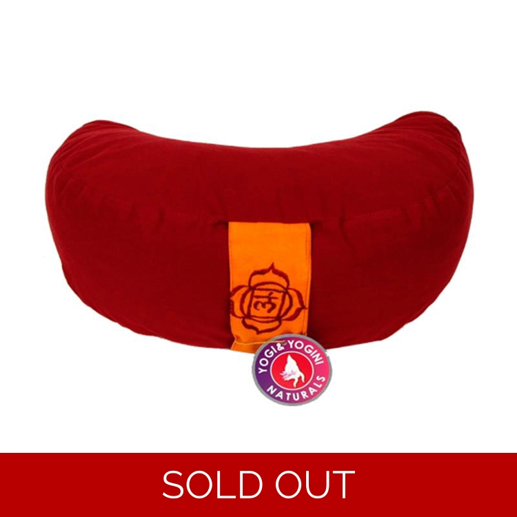 Meditation cushion half moon..